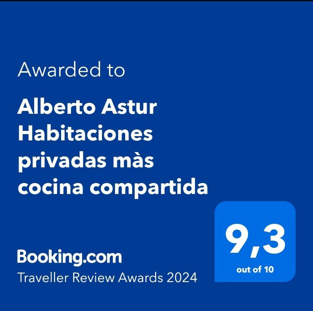 Alberto Astur Habitaciones Privadas Mas Cocina Compartida Οβιέδο Εξωτερικό φωτογραφία